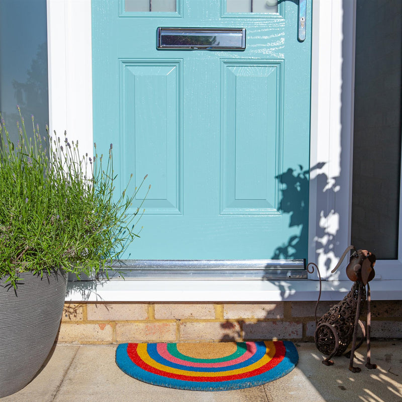Nicola Spring Door Mat - 60 x 40 cm - Rainbow