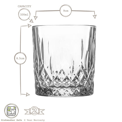 330ml Odin Whisky Glass