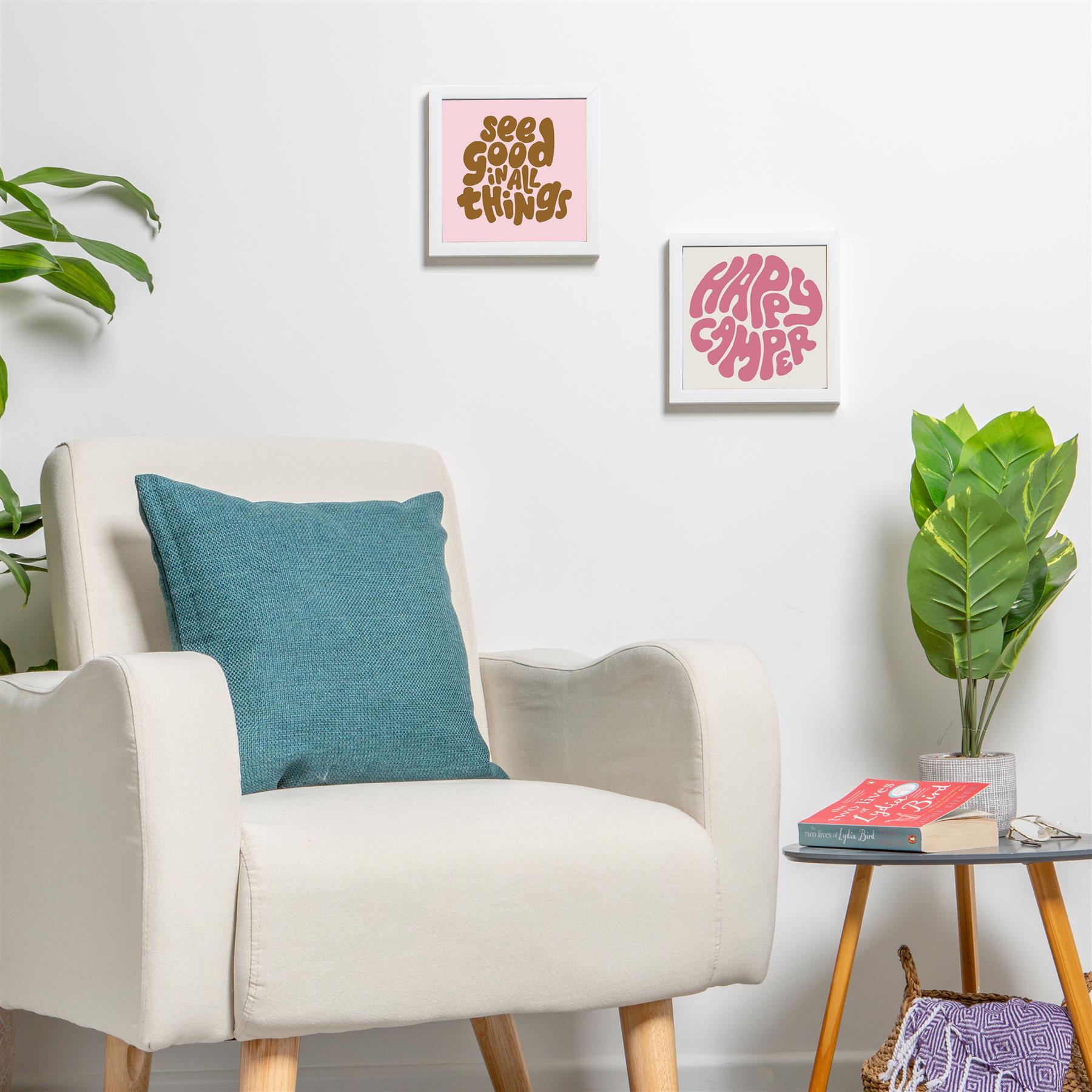 8&quot; x 8&quot; 3D Box Photo Frame - White - by Nicola Spring