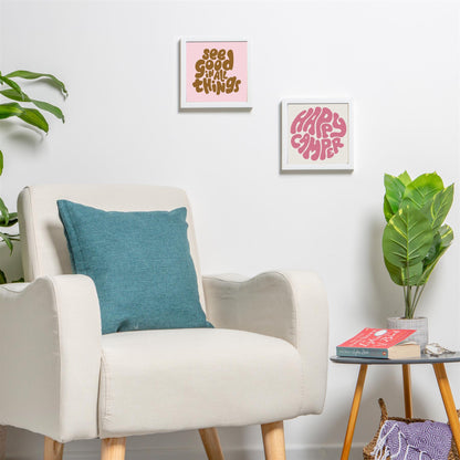 8&quot; x 8&quot; 3D Box Photo Frame - White - by Nicola Spring