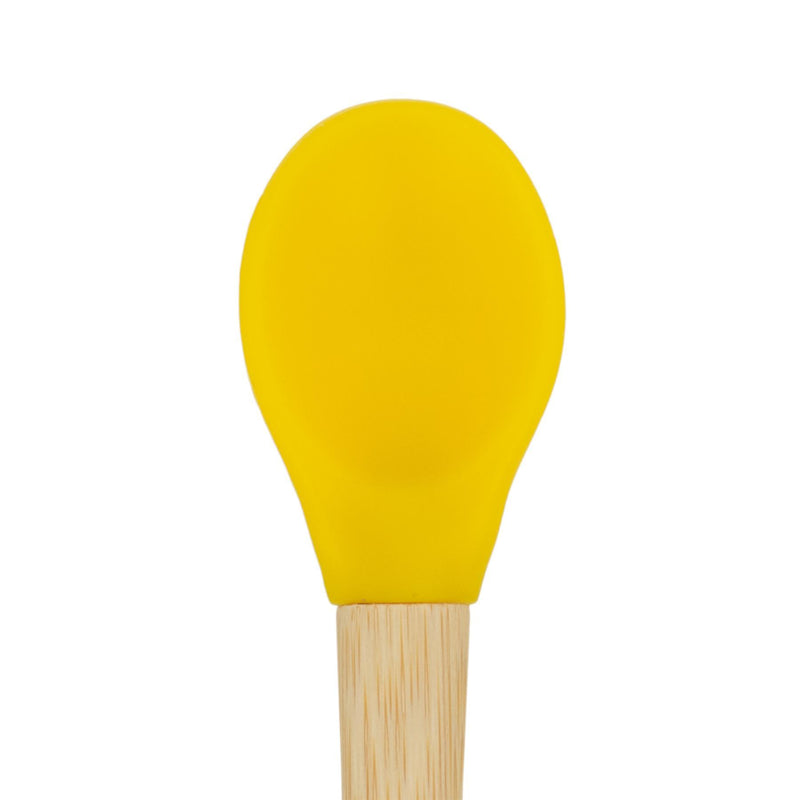 Tiny Dining Bamboo Kids Spoon - Yellow