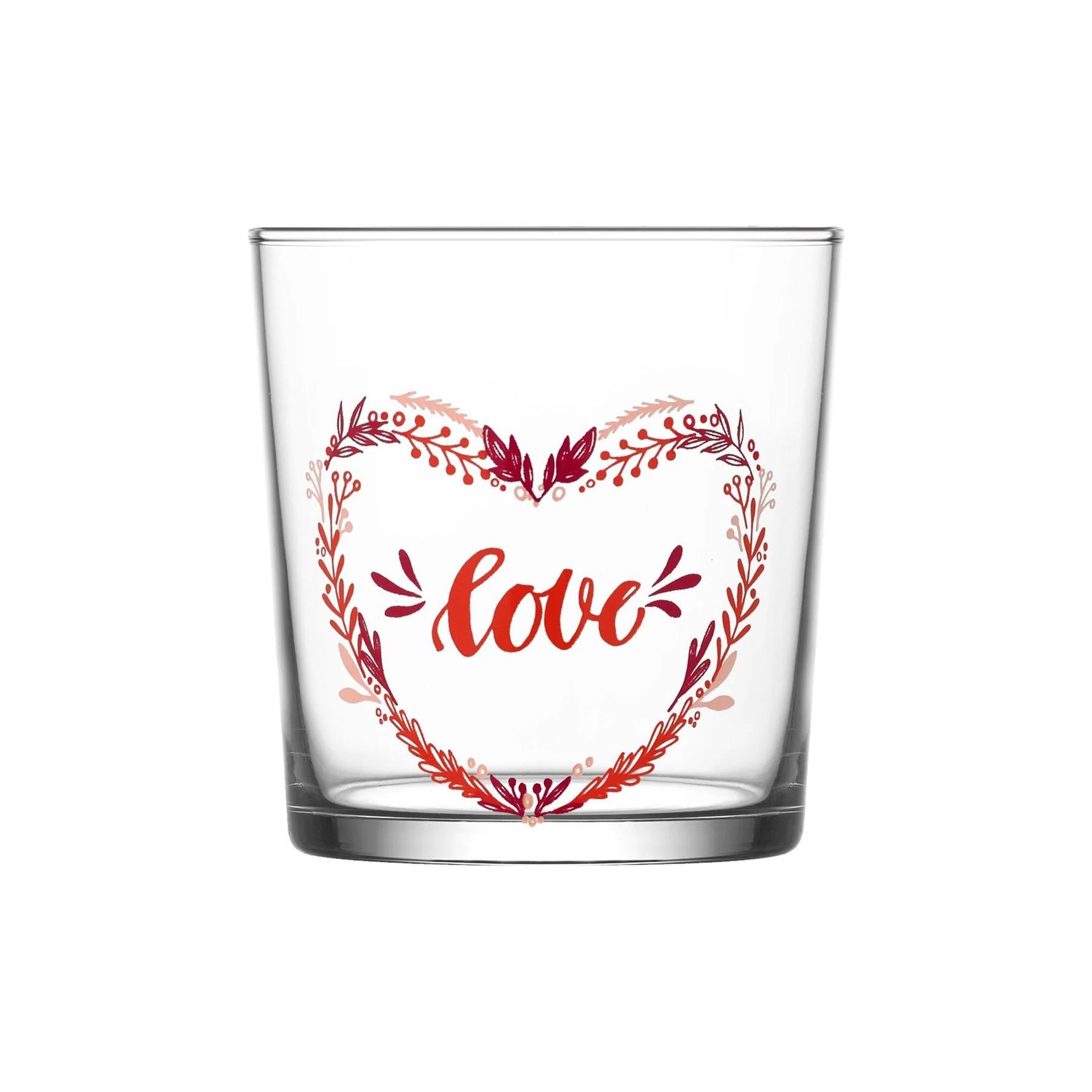Bodega Valentines Tumbler - 345ml - Red