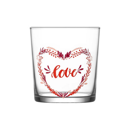 Bodega Valentines Tumbler - 345ml - Red