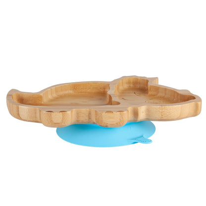 Bamboo Kids Dinosaur Suction Plate - Blue