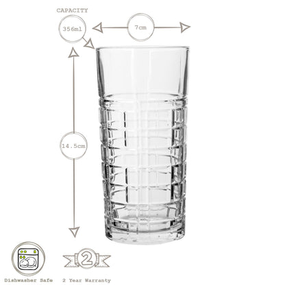 356ml Brit Highball Glass