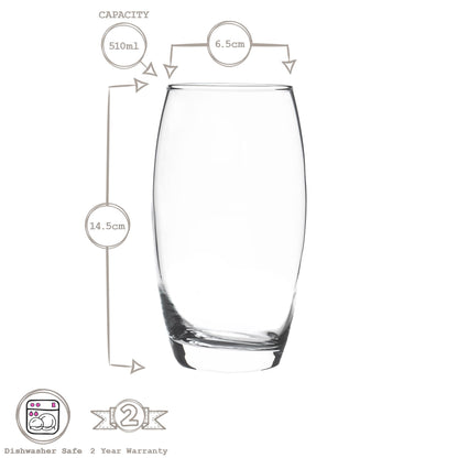 510ml Empire Highball Glass