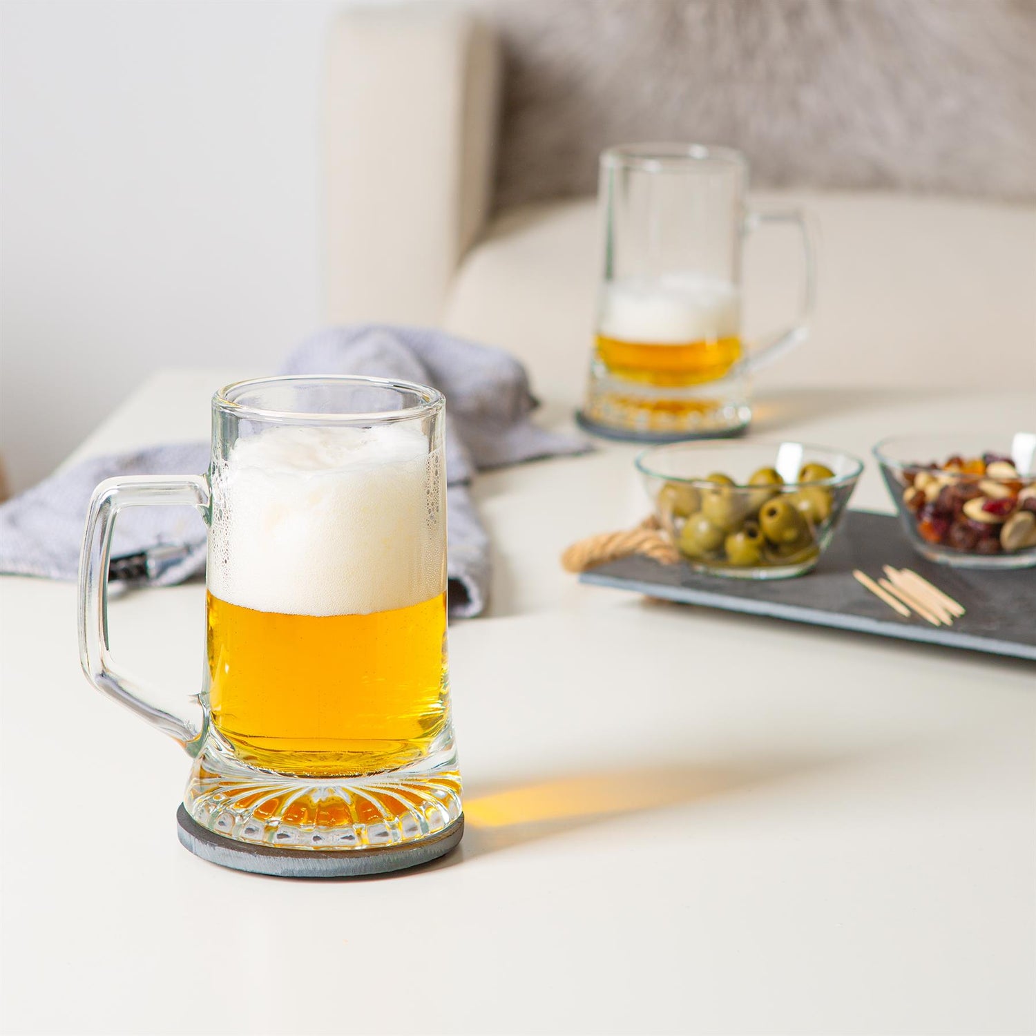 Stern Glass Beer Mug - 510ml