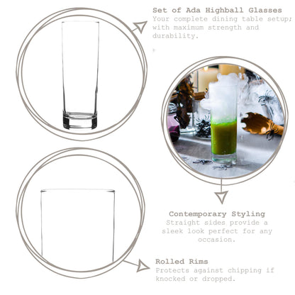 Ada Highball Glass - 315ml