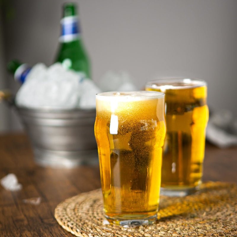 570ml Nonic Beer Glass - By Rink Drink