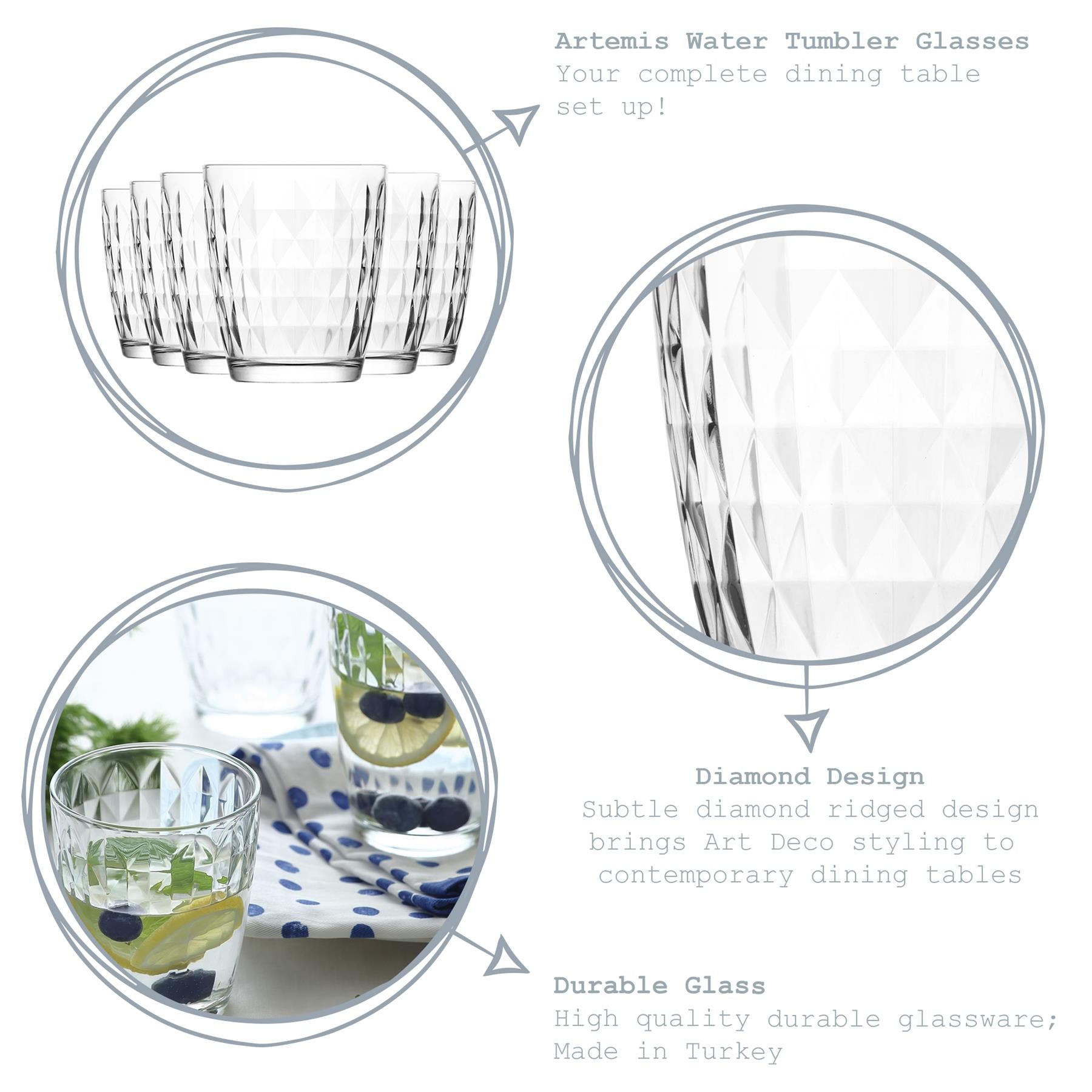 Artemis Water Tumbler - 340ml