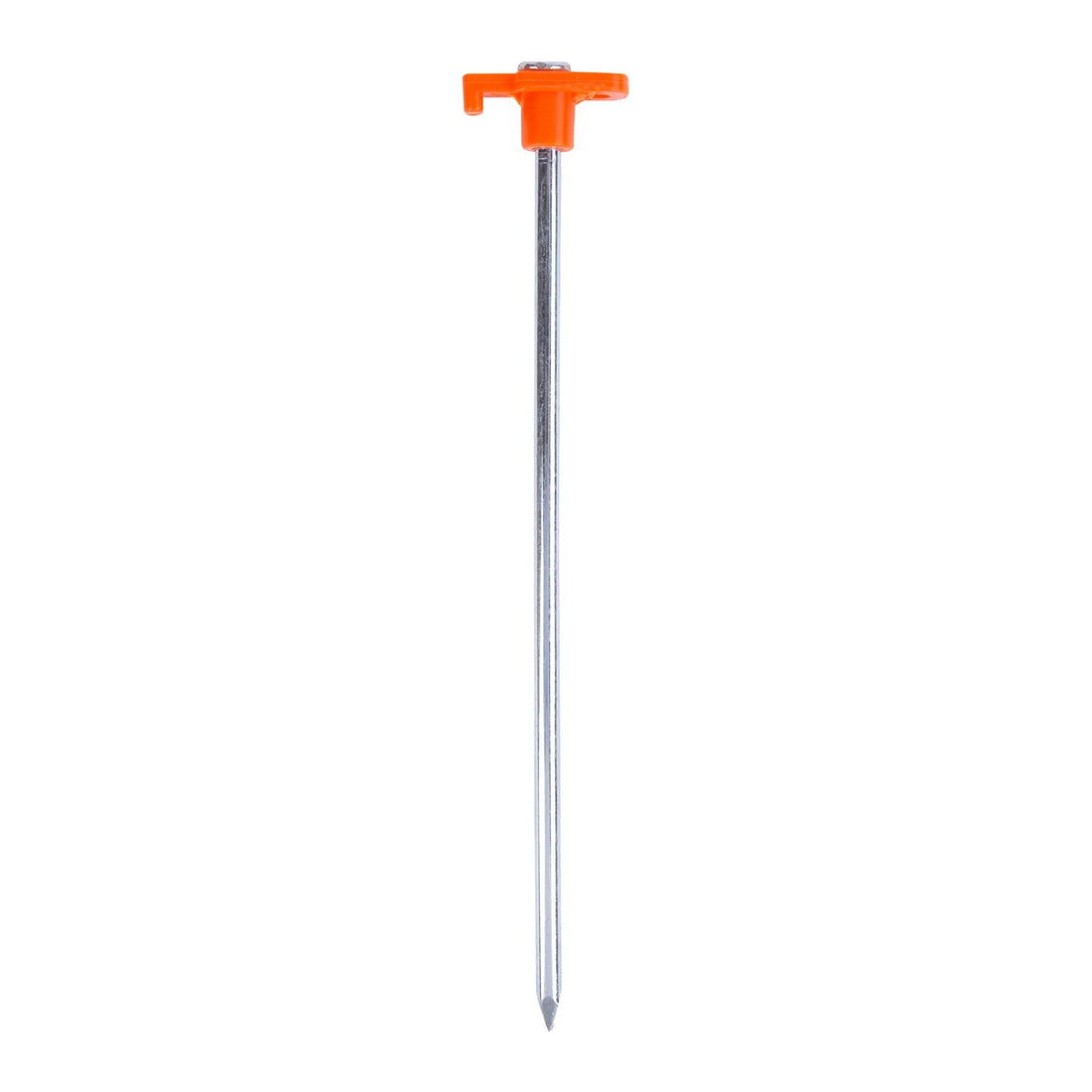 Red 25cm Forged Steel Tent Pegs - Pack of 8