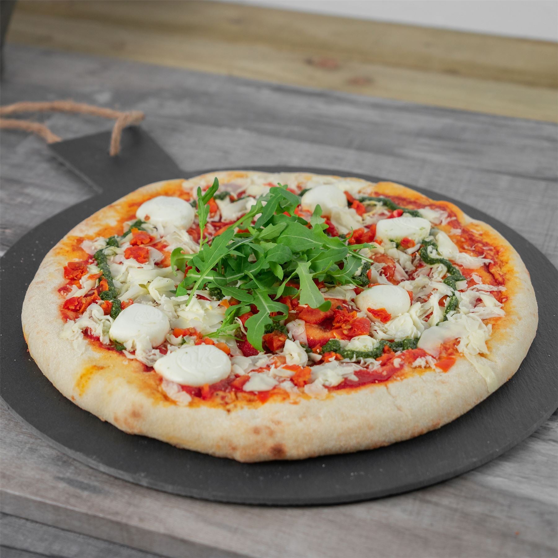 Round Slate Serving Board
