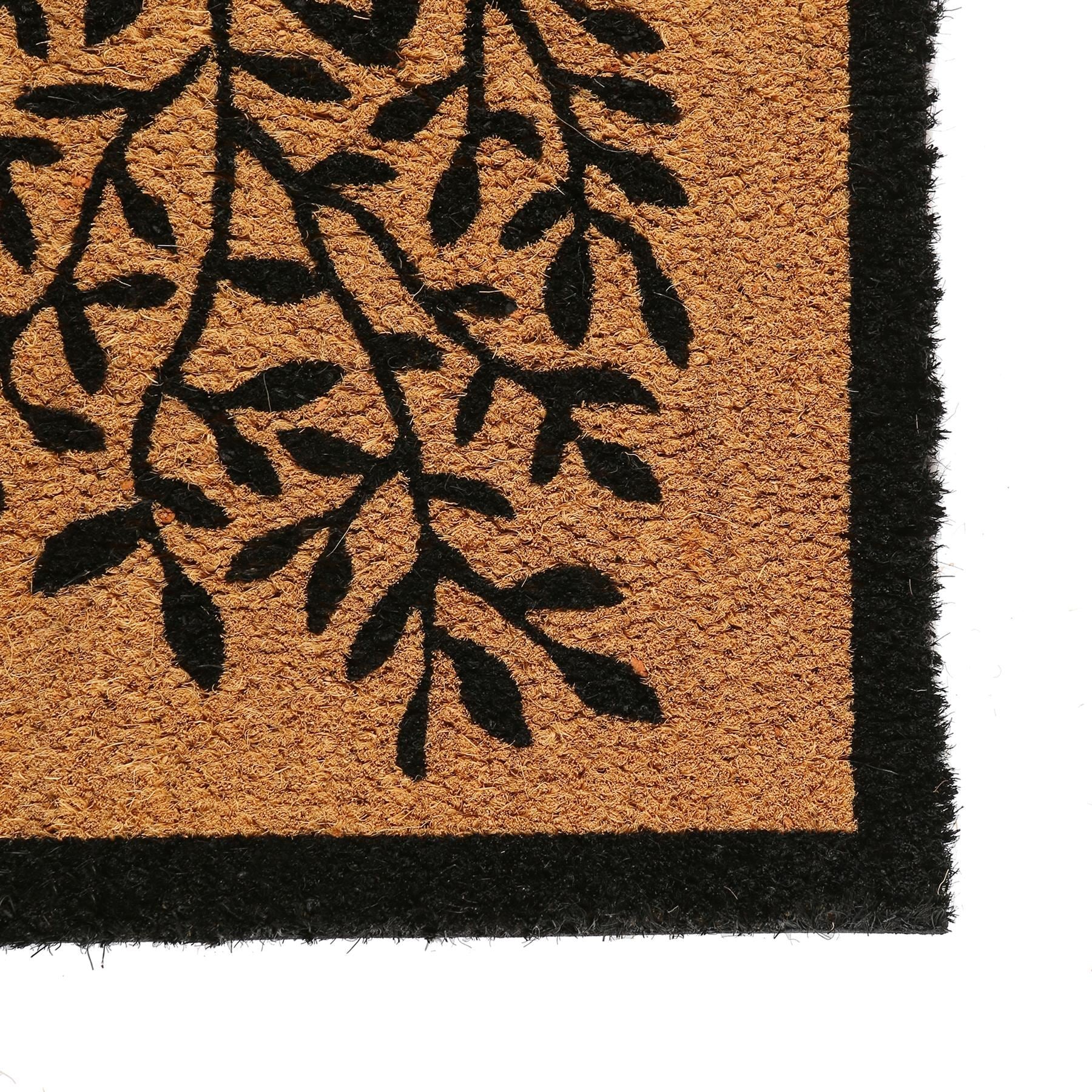 Coir Door Mat - 60 x 40cm - Tree of Life