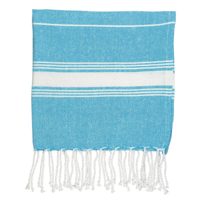 Nicola Spring Kids Turkish Beach Towel - Light Blue