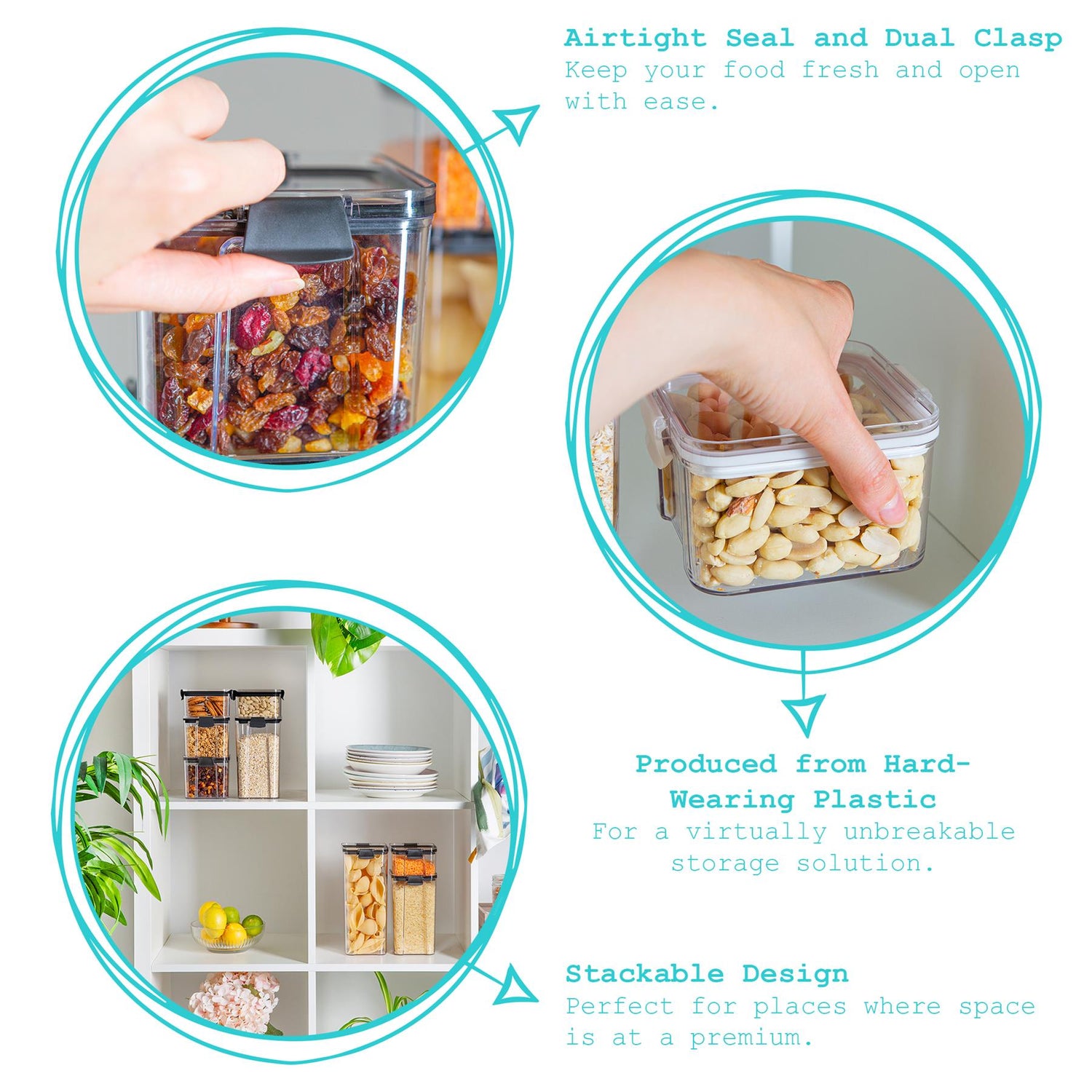 Food Storage Container - 460ml - White