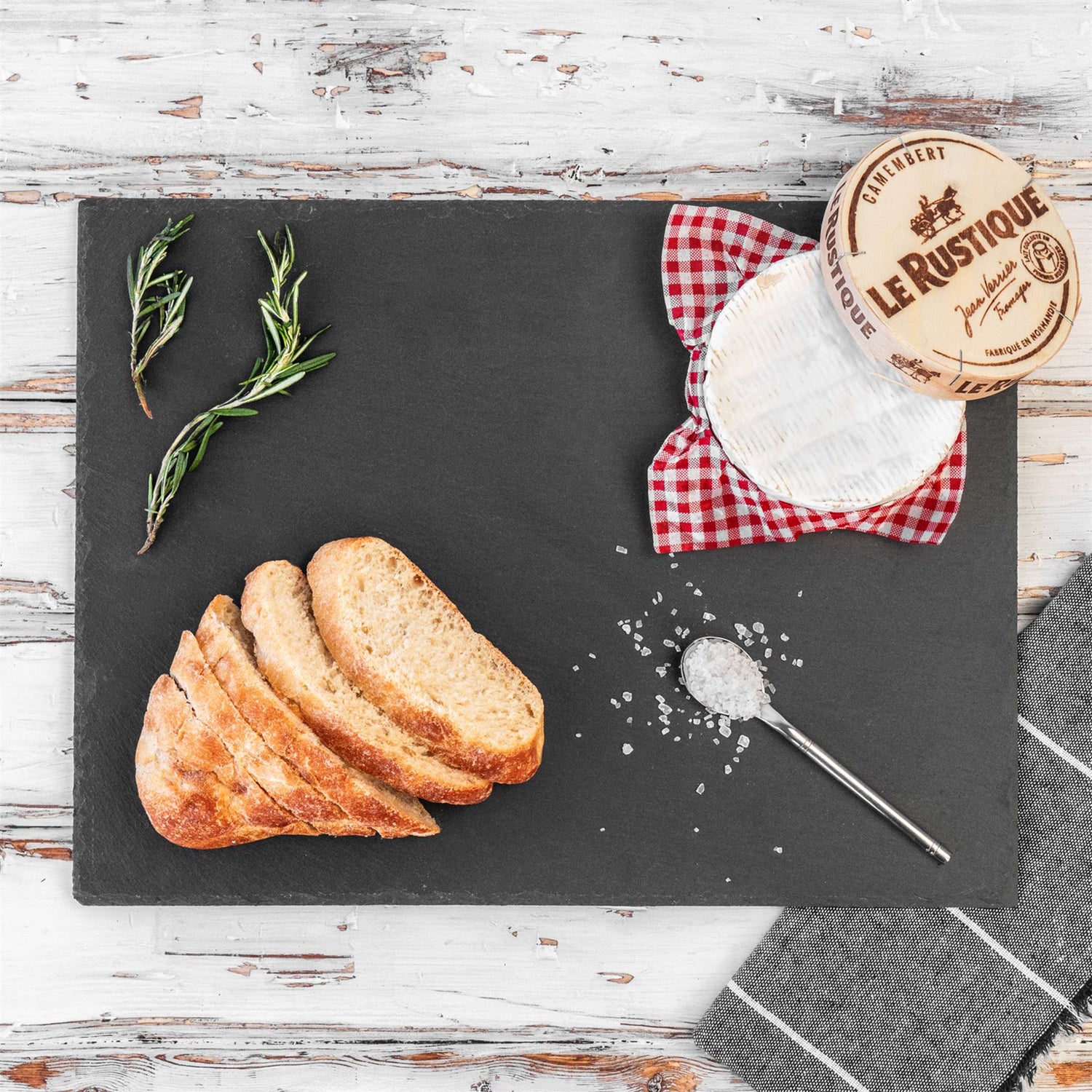Rectangular Slate Serving Platter - 40 x 30cm