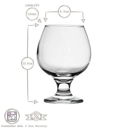 390ml Misket Brandy Snifter Glass
