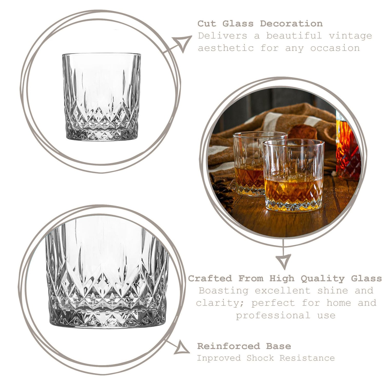 330ml Odin Whisky Glass