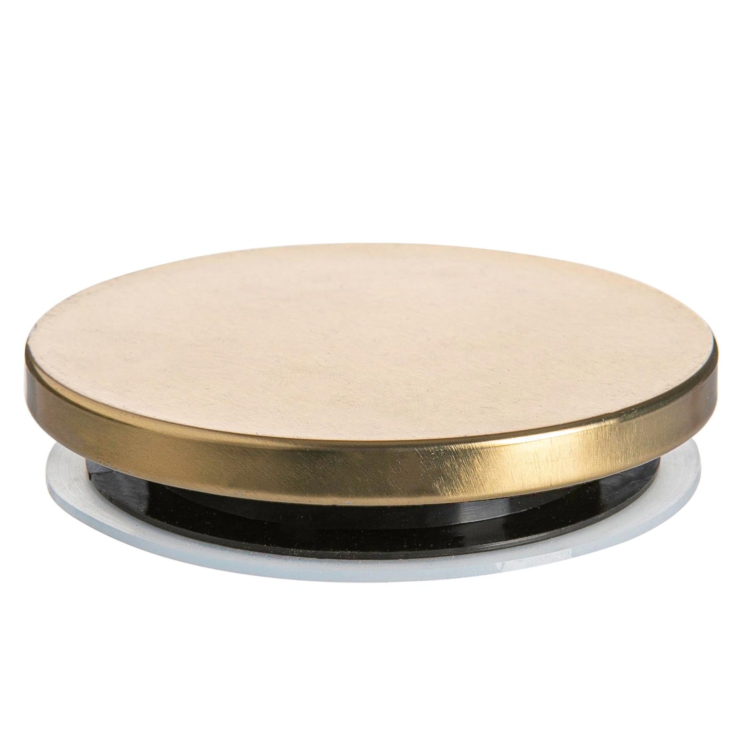 Glass Storage Jar with Metal Lid - 550ml - Gold
