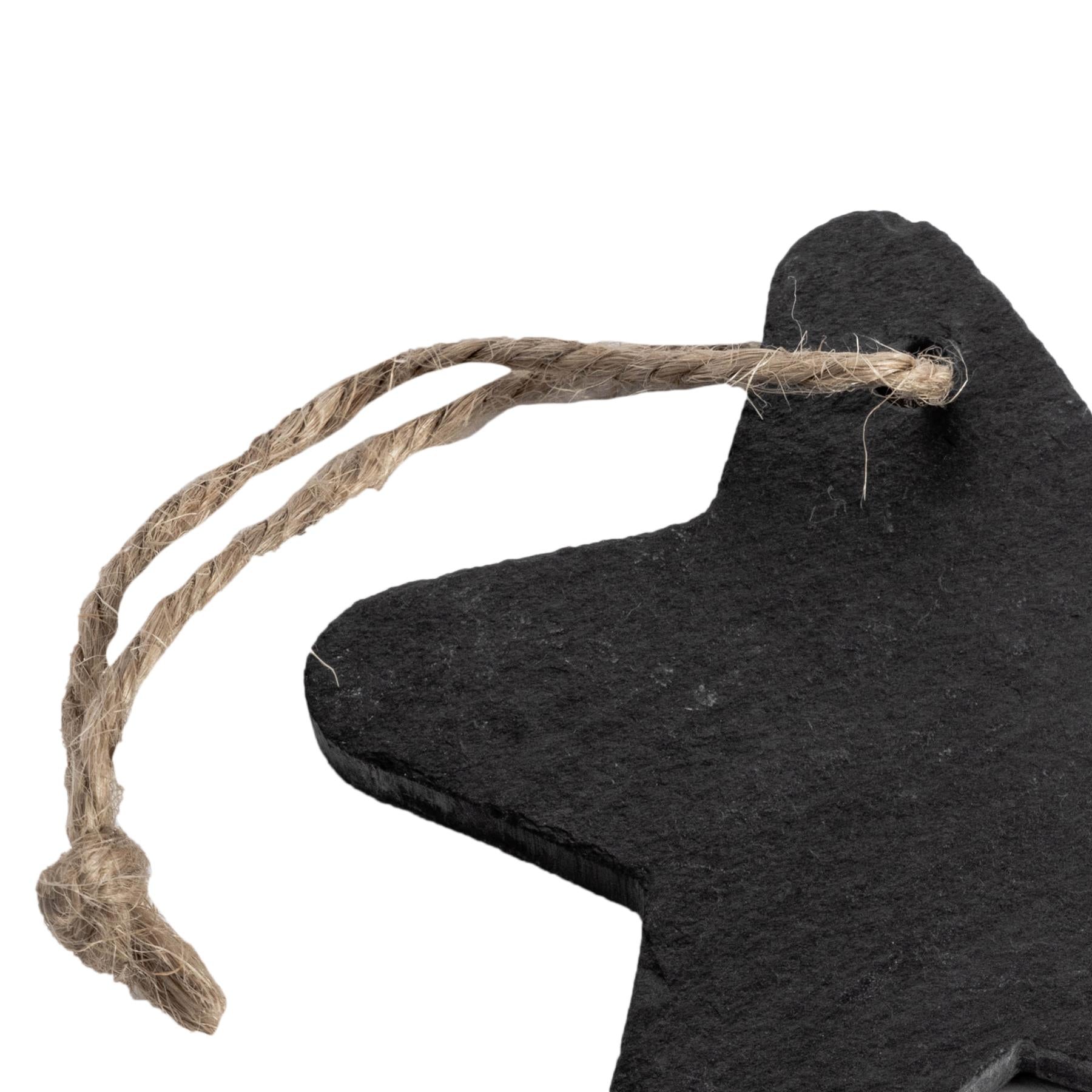Slate Christmas Tree Decoration - Star
