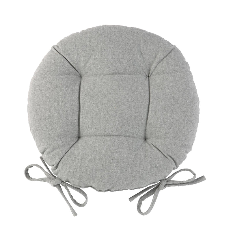Harbour Housewares Round Dining Chair Seat Cushion - 40cm