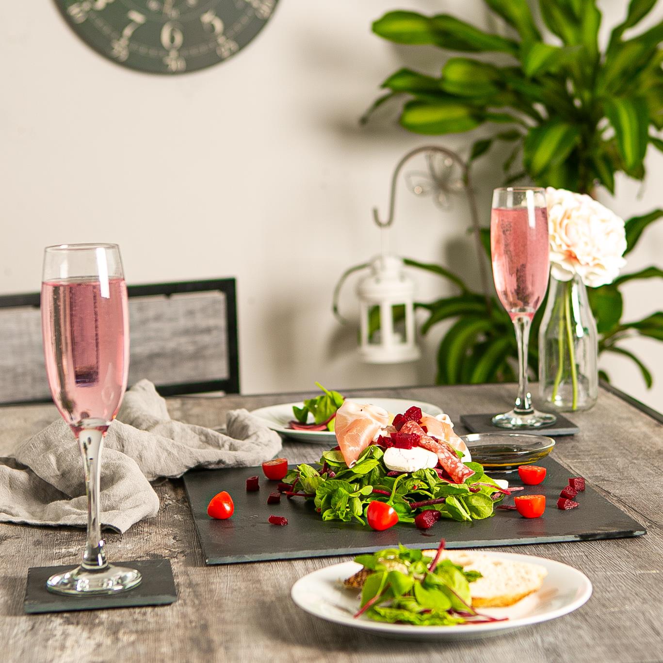 Linea Square Slate Placemat - 33cm