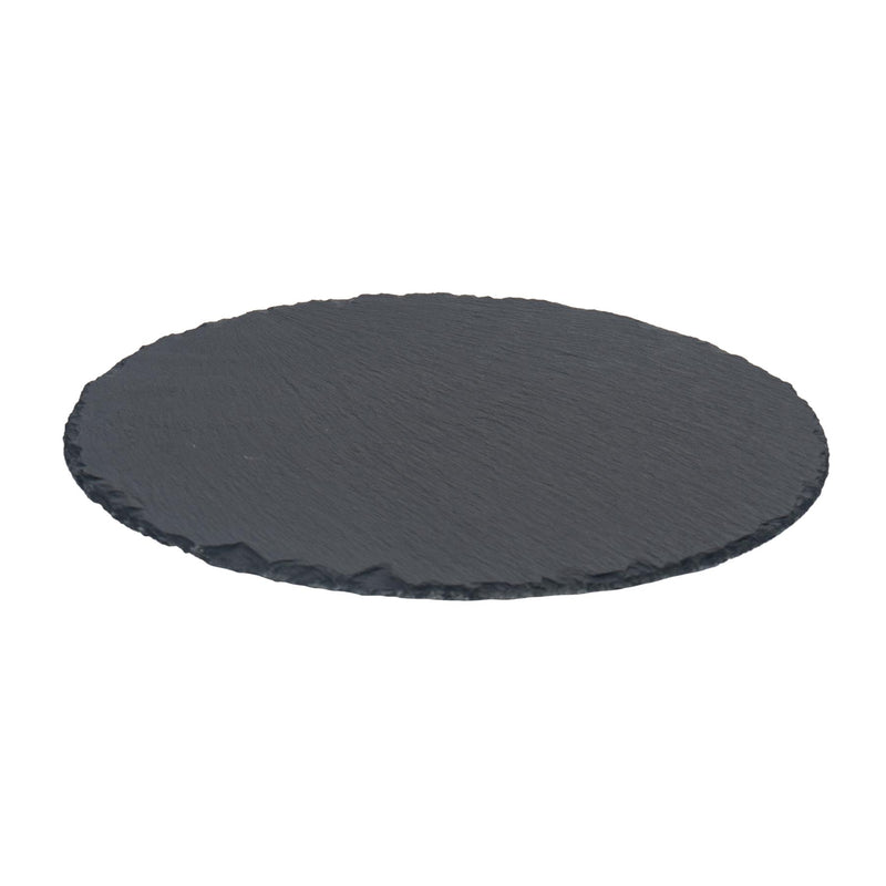 Argon Tableware Round Slate Serving Platter - 34cm