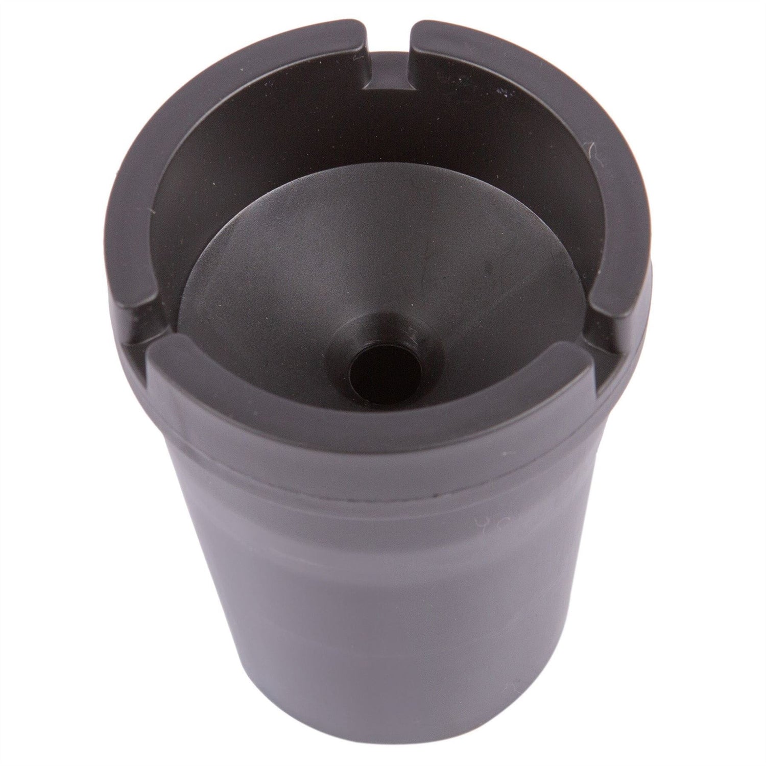 Black 7.5cm Cupholder Polypropylene Ashtray