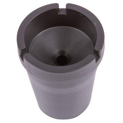 Black 7.5cm Cupholder Polypropylene Ashtray