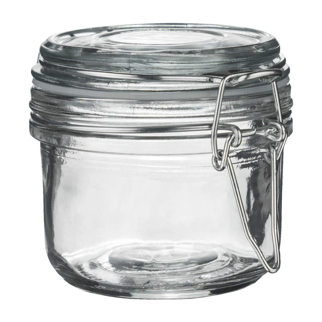 Argon Tableware Glass Storage Jar - 125ml - Clear Seal