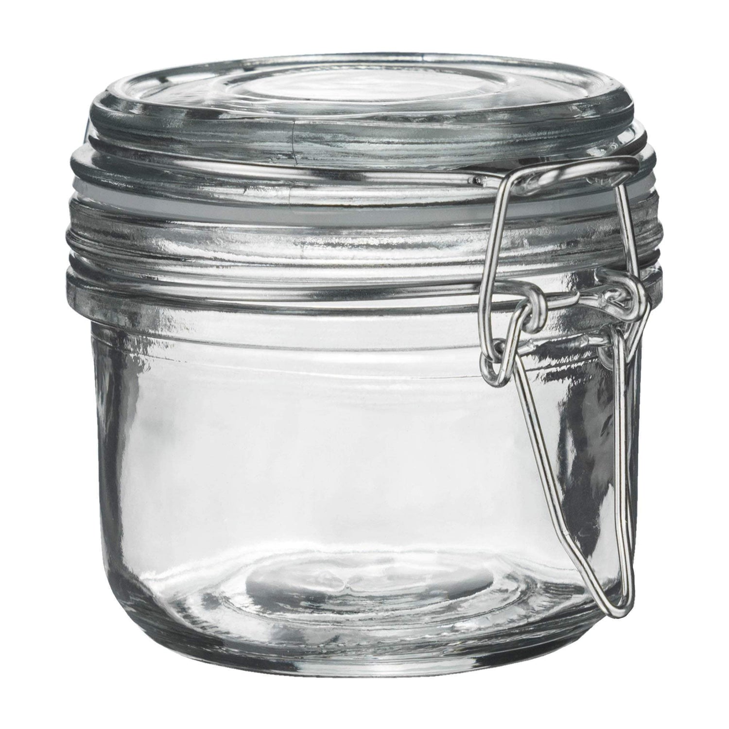 Argon Tableware Glass Storage Jar - 125ml - Clear Seal