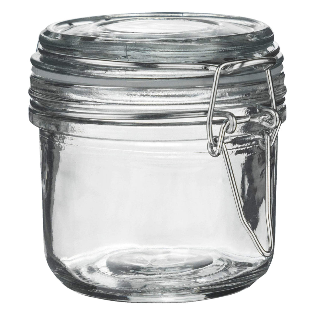 Argon Tableware Glass Storage Jar - 200ml - Clear Seal