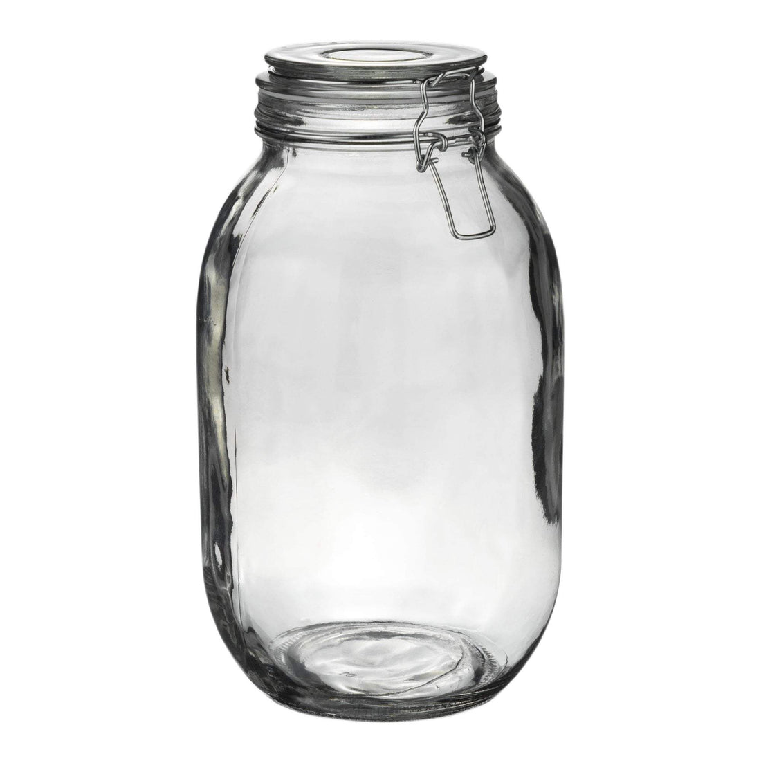 Argon Tableware Glass Storage Jar - 3 Litre - Clear Seal