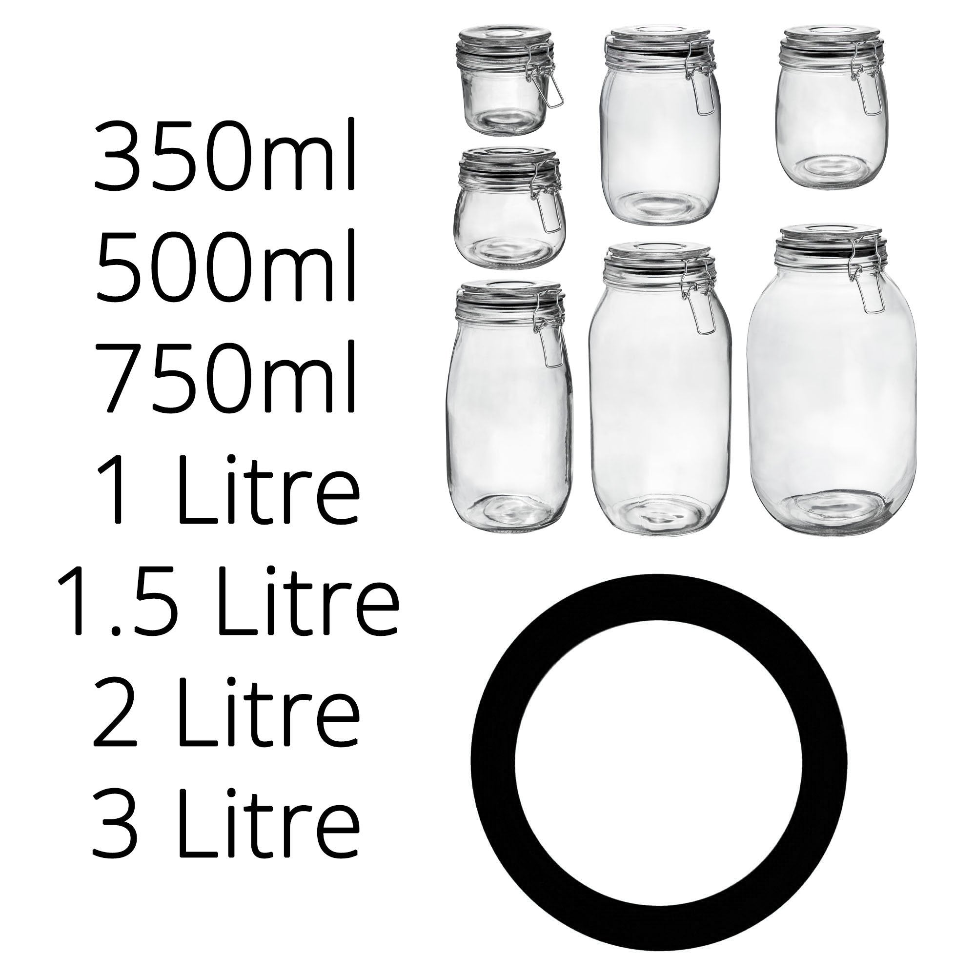 Black Seal - 350ml, 500ml, 750ml, 1Ltr, 2Ltr, 3Ltr