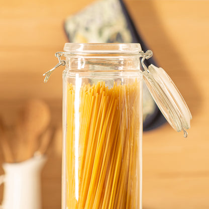 Glass Spaghetti Jar - 2 Litre - Clear Seal