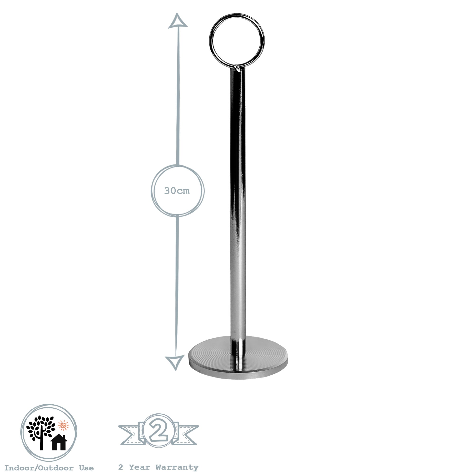 Table Number Holder - 30cm