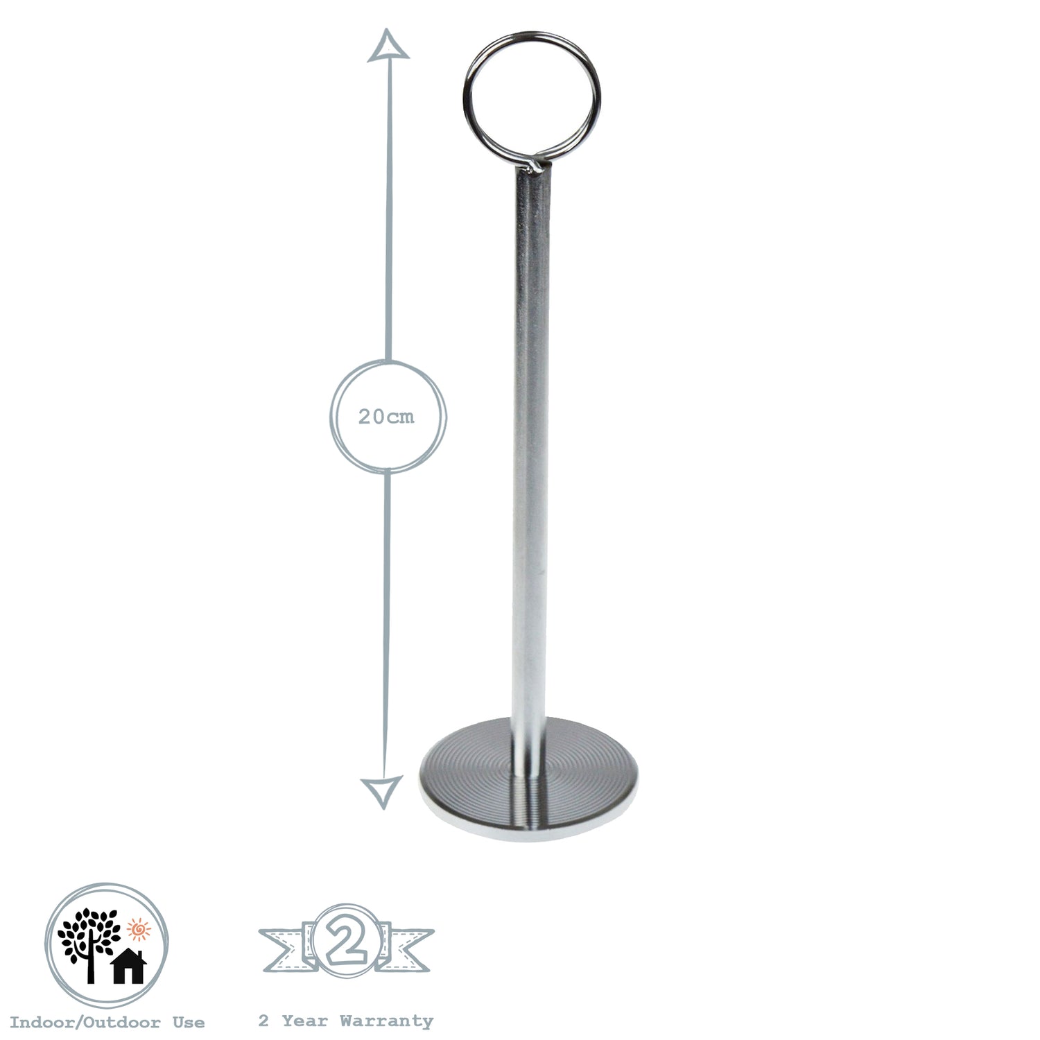 Table Number Holder - 20cm