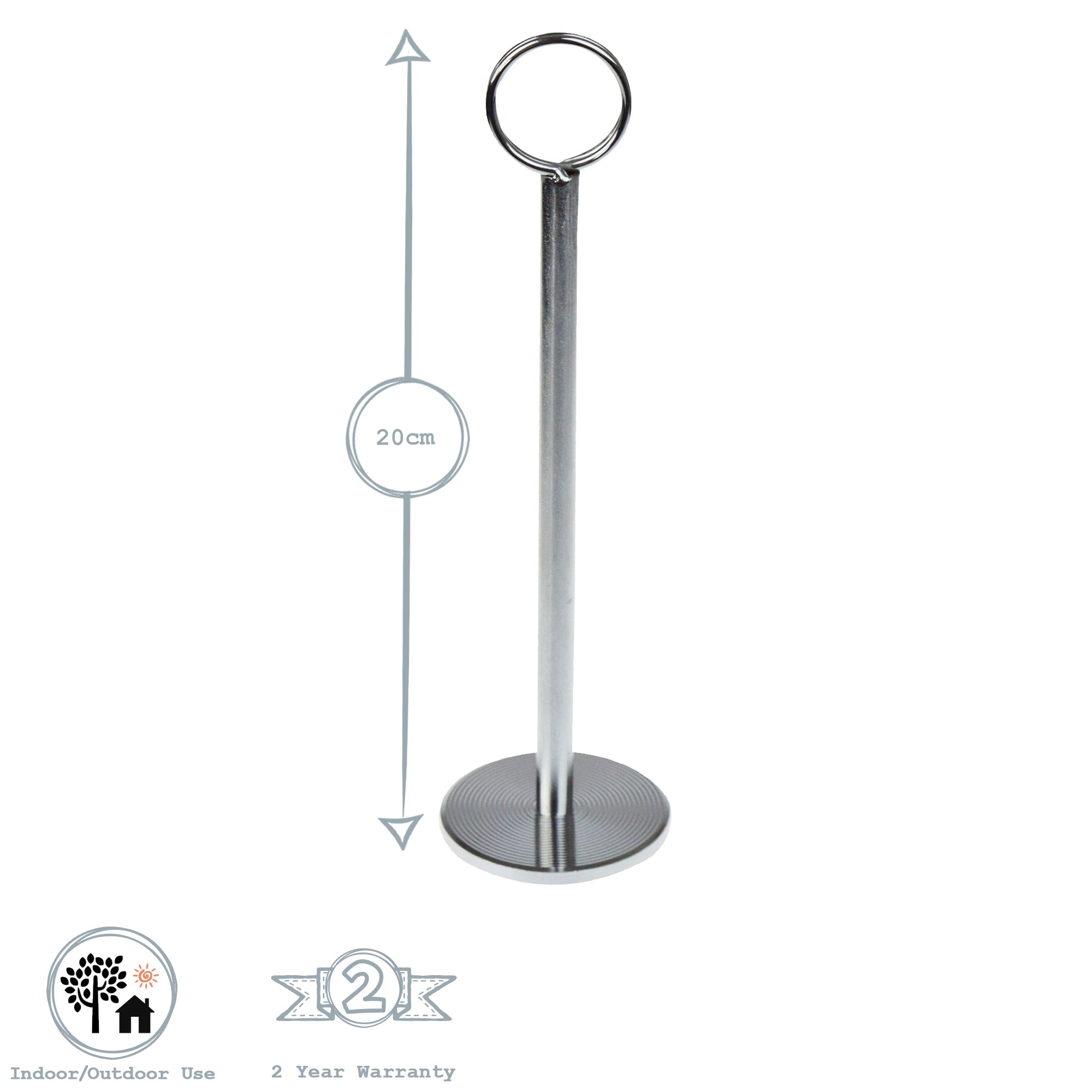 Table Number Holder - 20cm