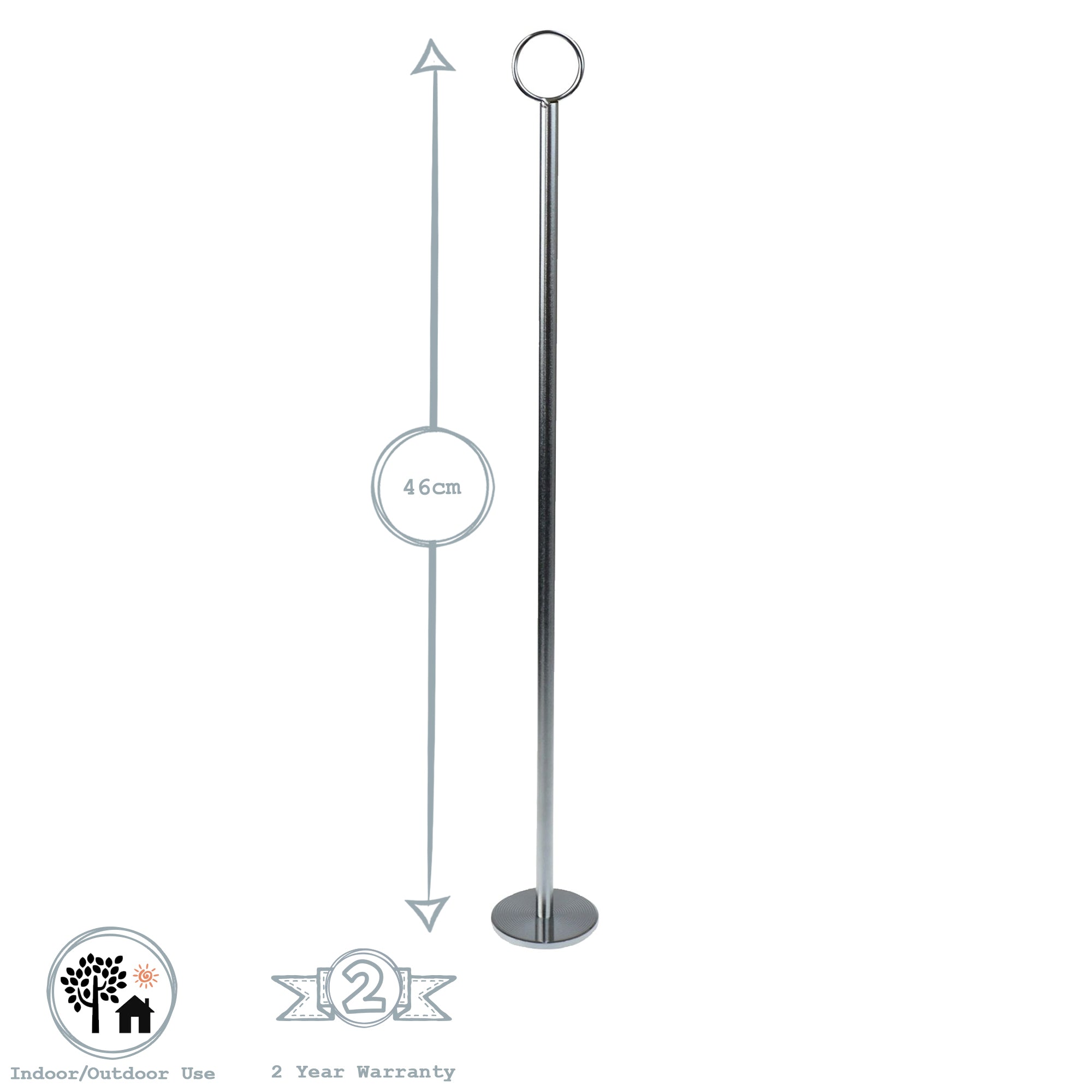 Table Number Holder - 46cm