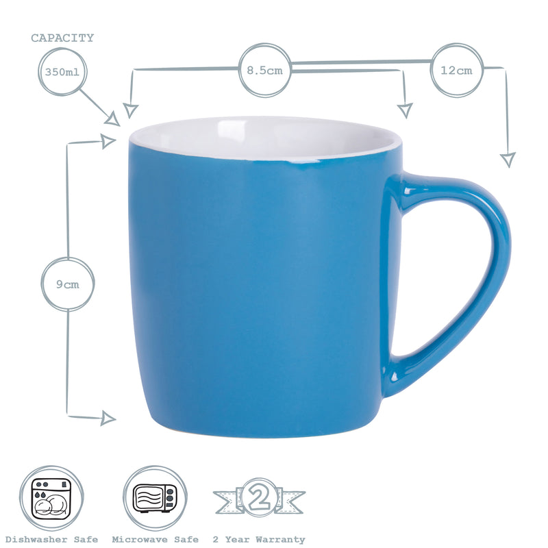 Argon Tableware Mug - 350ml - Blue