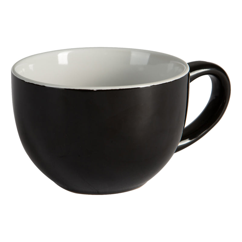 Argon Tableware Cappuccino Cup - 250ml - Black