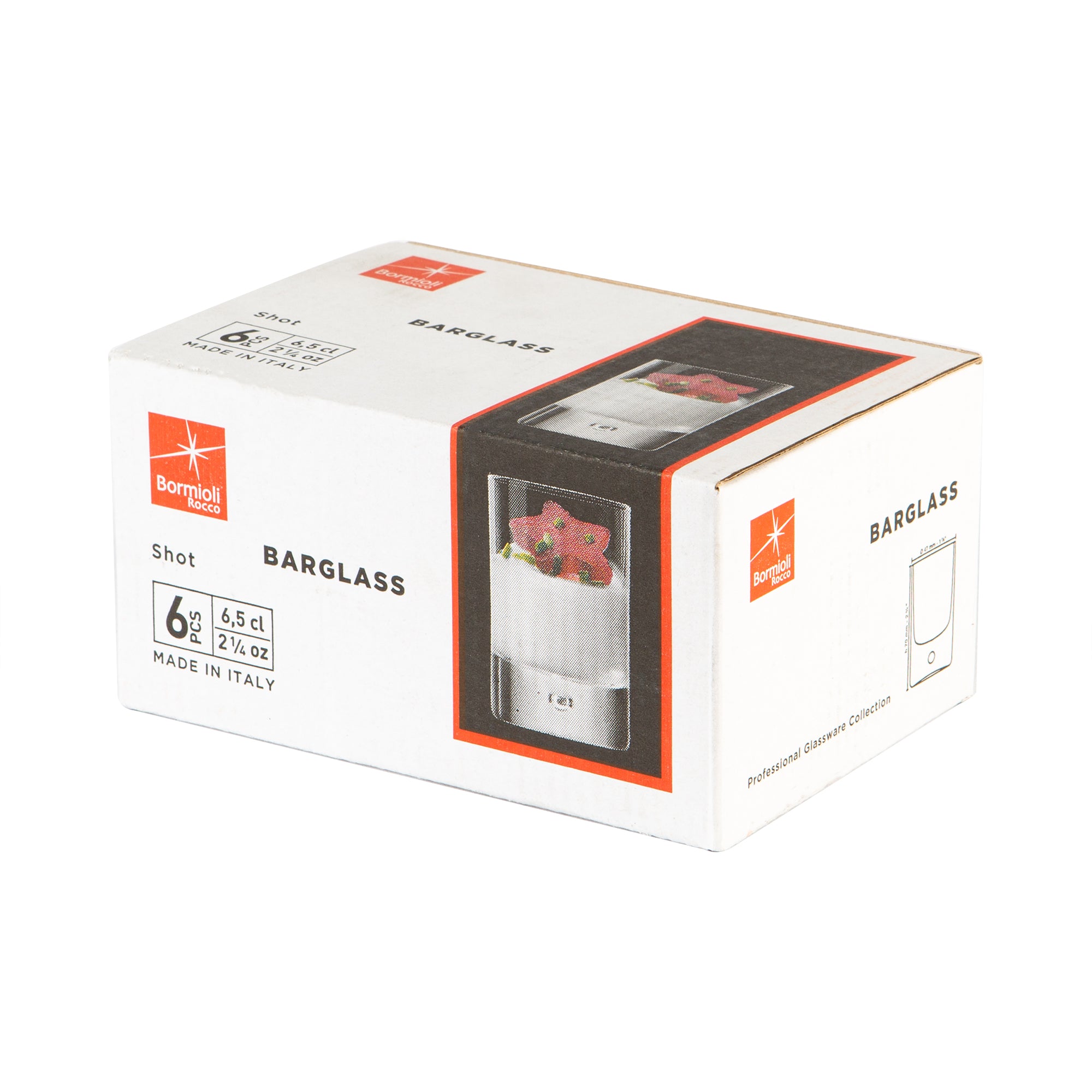 Barglass Shot Glass - 65ml