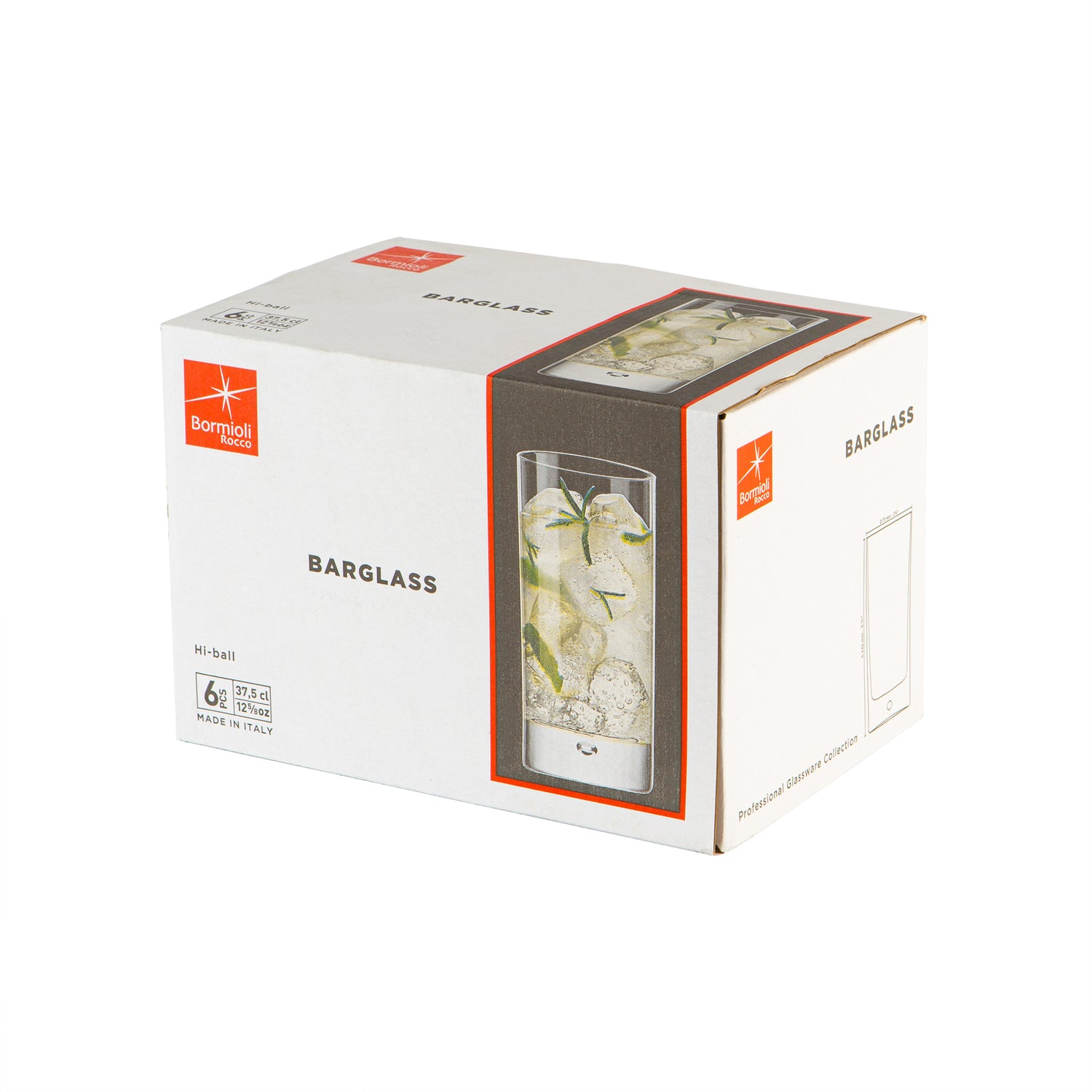 Barglass Highball Glass - 375ml