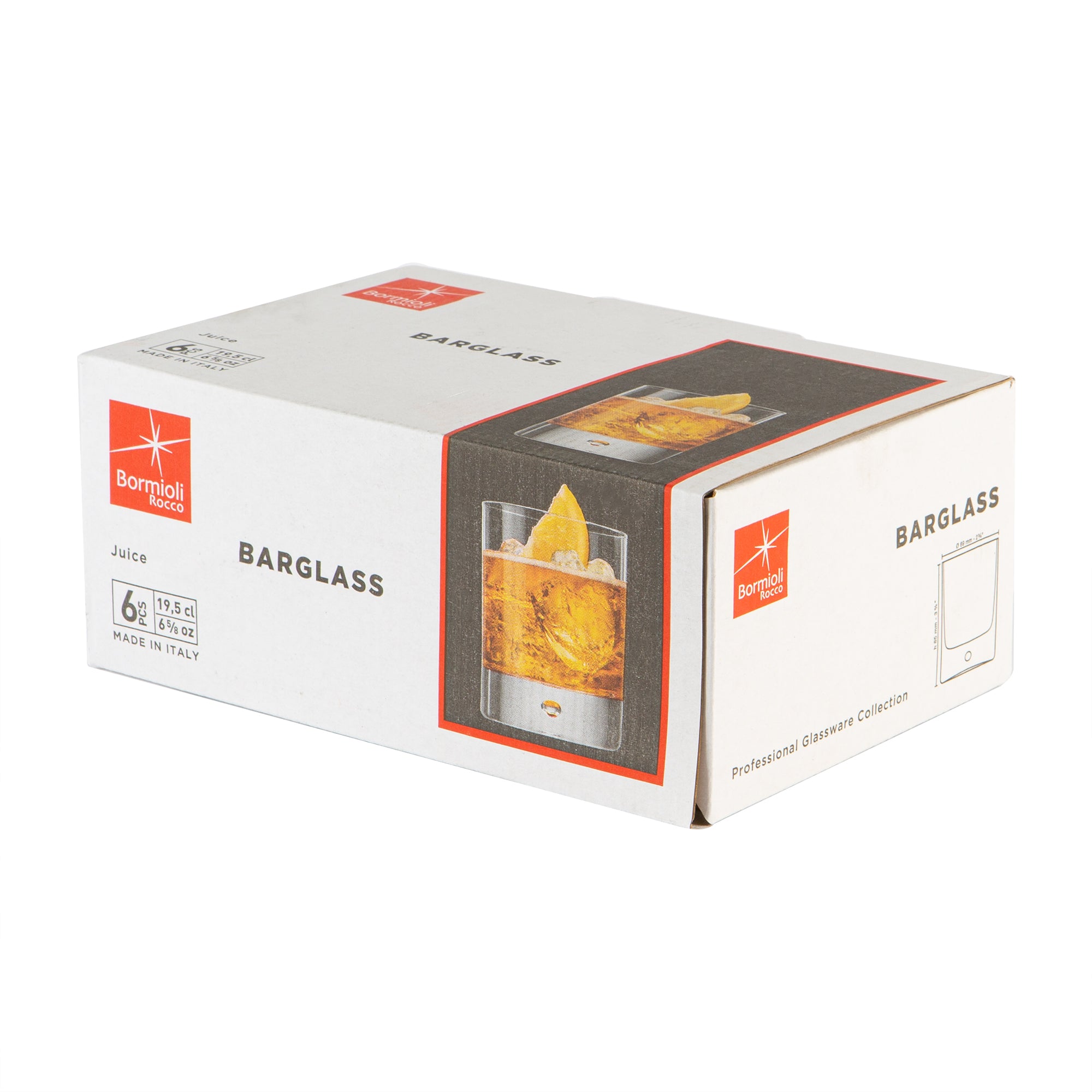 Barglass Water Tumbler - 195ml