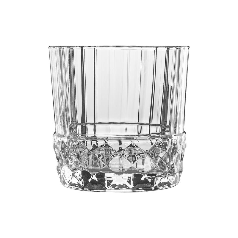 300ml America '20s Glass Whiskey Tumbler - By Bormioli Rocco