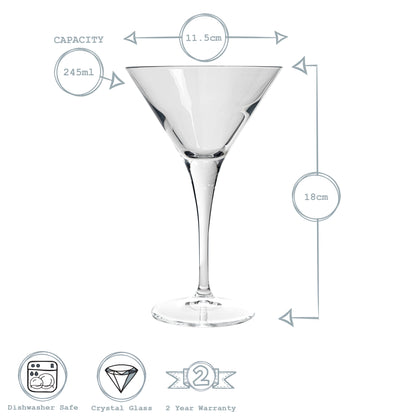Ypsilon Martini Glass - 245ml