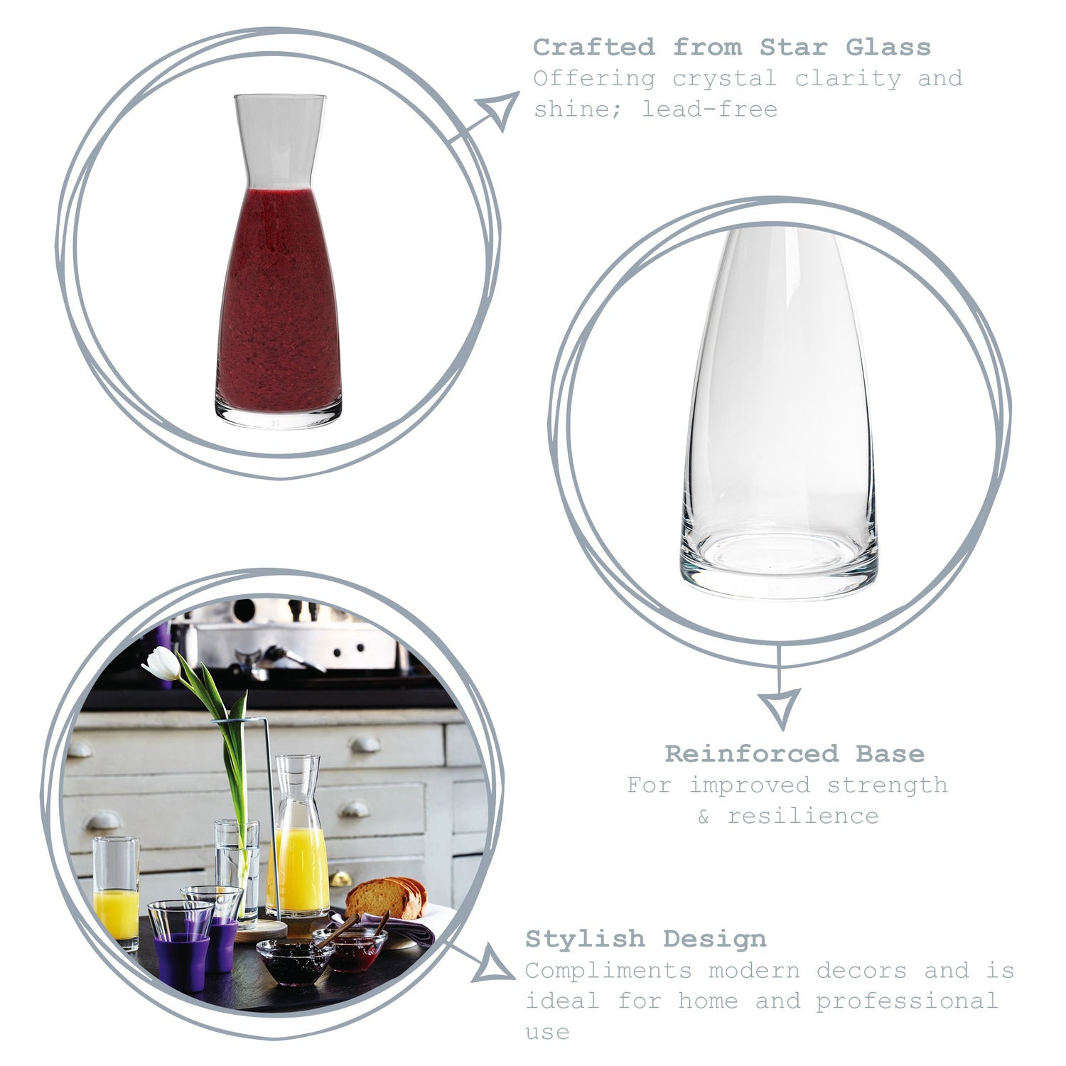 Ypsilon Carafe - 550ml