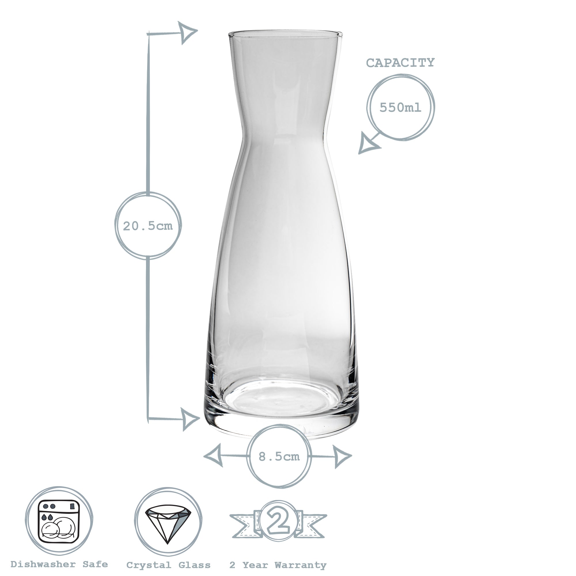 Ypsilon Carafe - 550ml