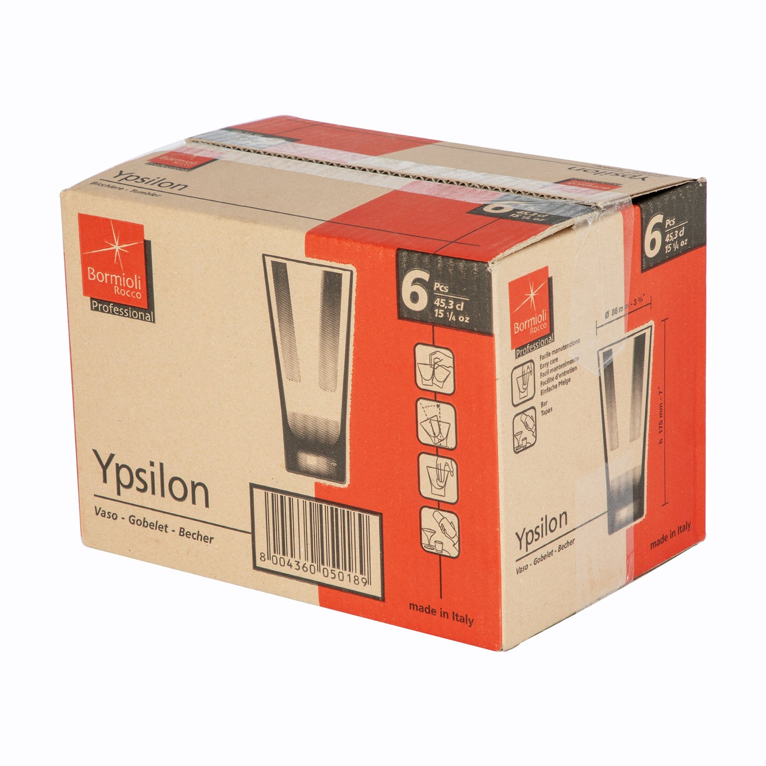 Ypsilon Highball Glasses - 453ml