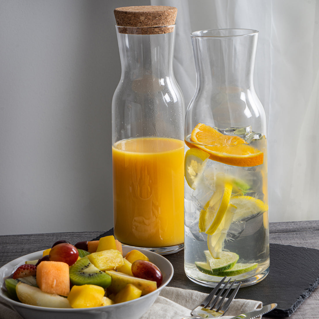 Aquaria Jug 1.1L with Cork Lid
